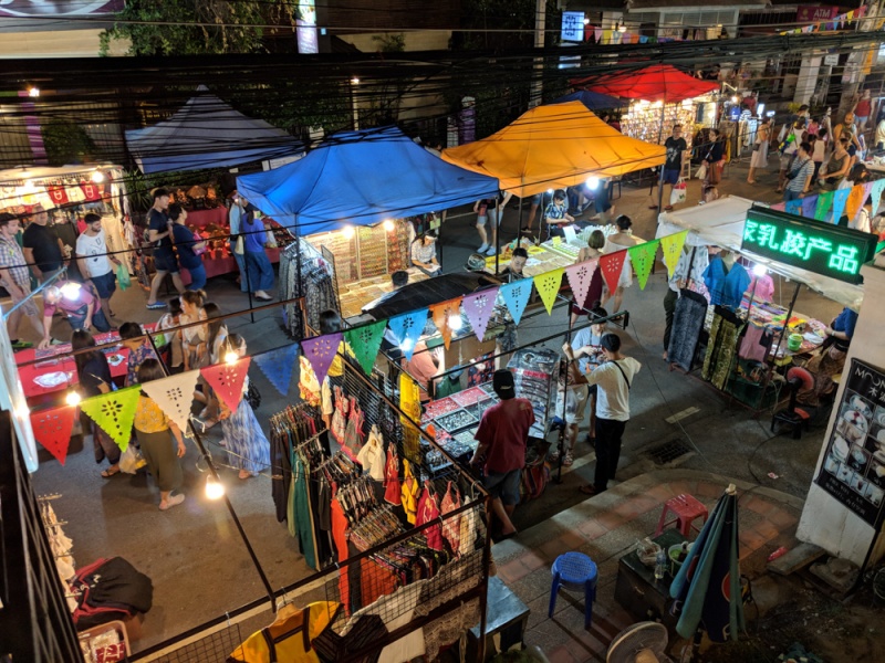 Sunday Walking Street Night Market, Chiang Mai