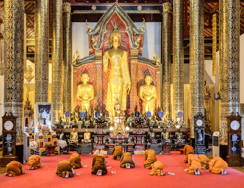 Things To Do in Chiang Mai: Monks Praying