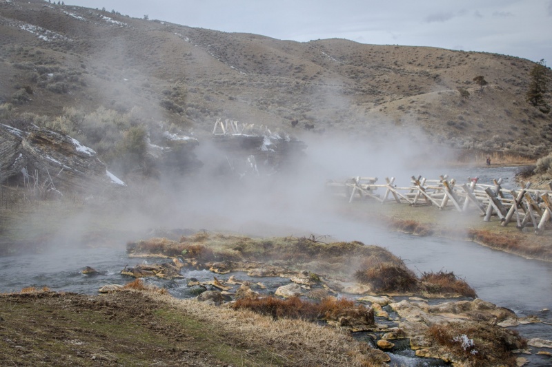 The Best Hot Springs in the USA: Best Hot Springs in America: Boiling River Hot Springs