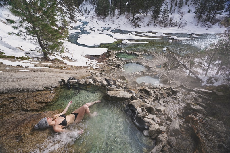 The Best Hot Springs in the USA: Best Hot Springs in America: What to Pack for the Hot Springs: Rocky Canyon Hot Springs