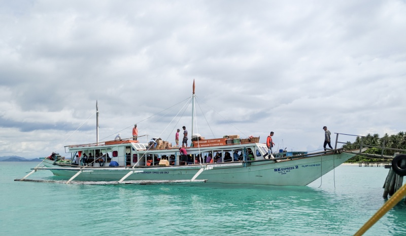 Balabac Palawan: Balabac Island Philippines: Passenger Boat from Rio Tuba to Balabac