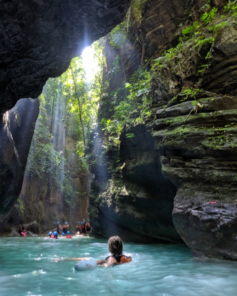 Cebu Waterfalls: Waterfalls in Cebu, Philippines: Canyoneering at Kawasan Falls, Cebu, Philippines