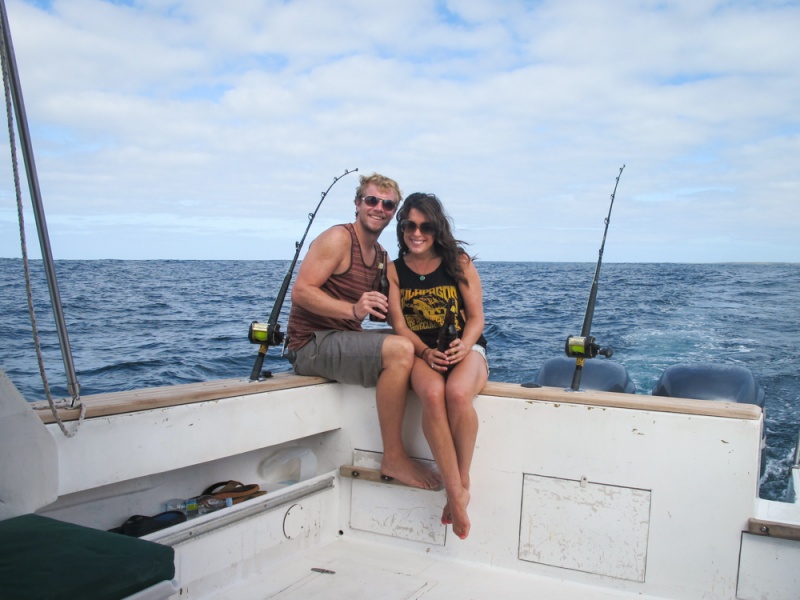 Deep Sea Fishing in the Galapagos Islands, Ecuador