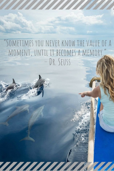 Inspirational Travel Quotes: “Sometimes you never know the value of a moment, until it becomes a memory.” – Dr. Seuss