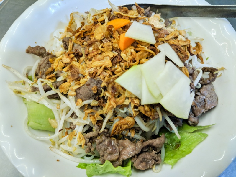Hanoi, Vietnam: What to Eat and Where to Eat it - Bún Bò Nam Bộ
