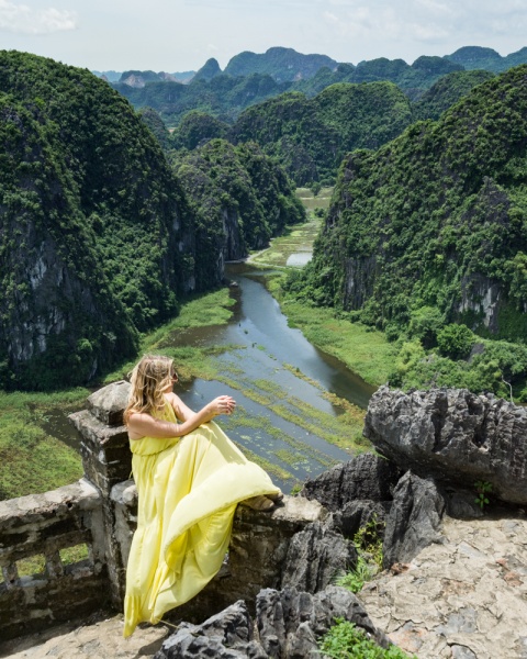 Tam Coc, Vietnam and Ninh Binh, Vietnam: The Best Things to Do: Stunning View from Hang Mua