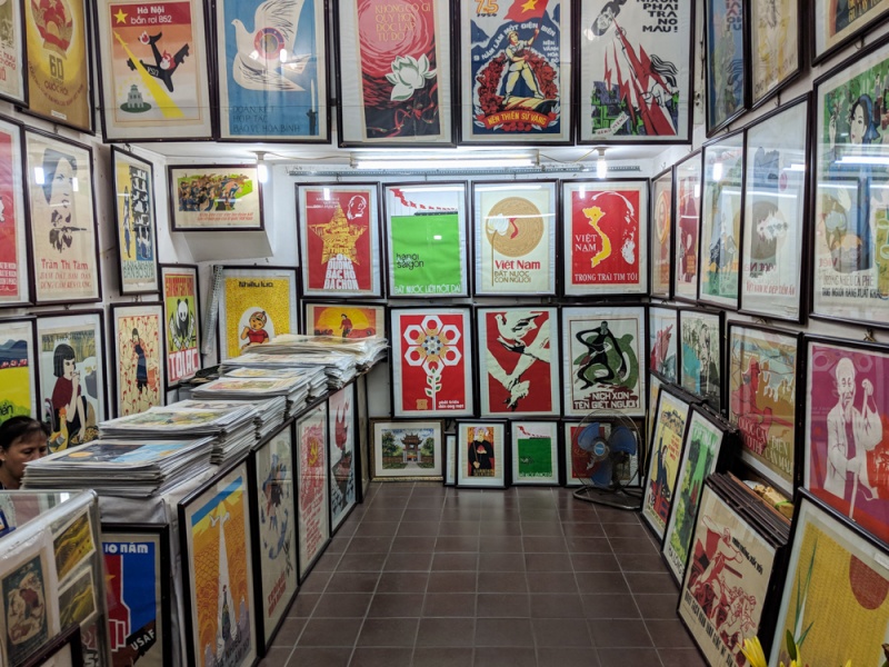 Thing To Do in Hanoi, Vietnam: Propaganda Posters in the Old Quarter