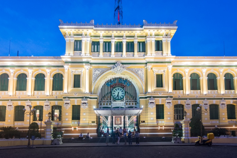 Best Places to Go in Vietnam: Central Post Office, Ho Chi Minh City