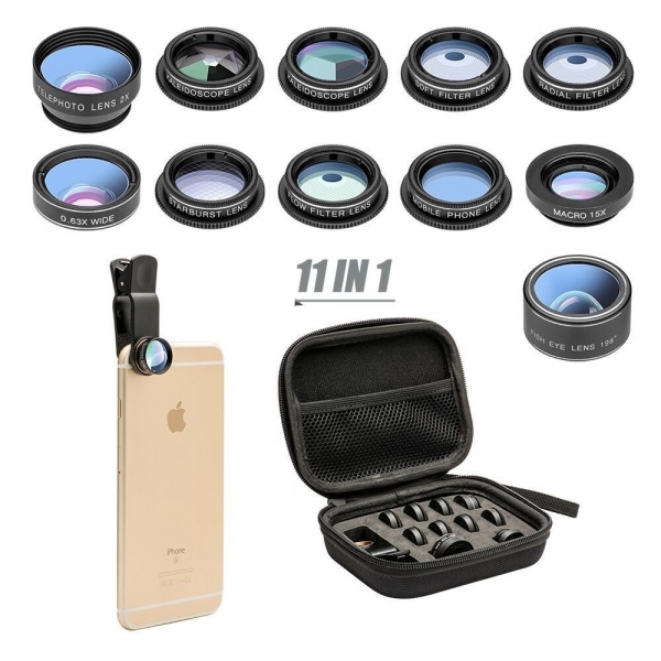 Holiday Gift Guide: Travel Gadgets: Awesome New Gadgets for Travelers: Cell Phone Camera Lens Kit