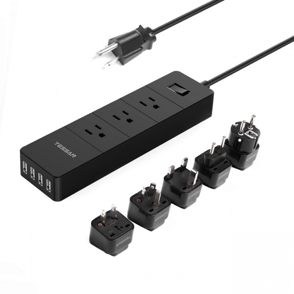 Holiday Gift Guide: Travel Gadgets: Awesome New Gadgets for Travelers: Power Strip with Adapter