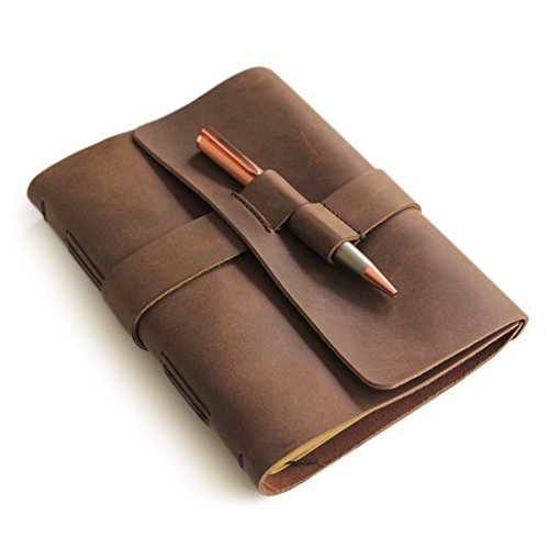Perfect Outdoor Gift Ideas for Women Ladies who Love the Outdoors: Leather Travel Journal