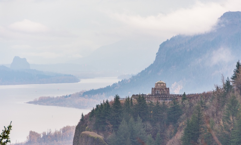What to do in Portland in the Rain: Historic Columbia River Highway