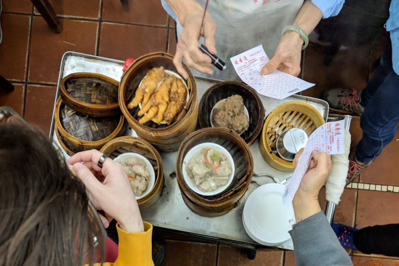 Best Authentic Dim Sum in Hong Kong: Dim Sum Trolley at Lin Heung Tea House