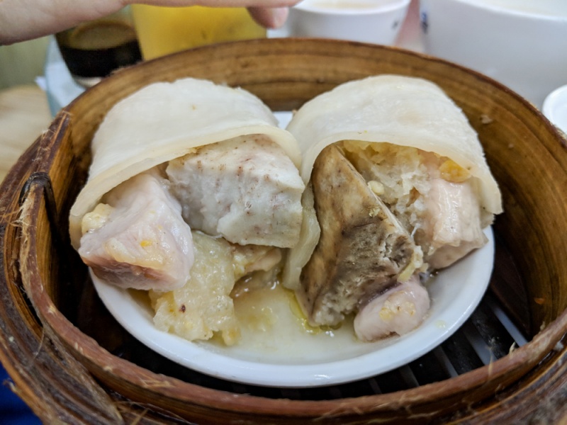 Authentic Dim Sum in Hong Kong: Lin Heung Tea House - Steamed Pork & Chinese Yam