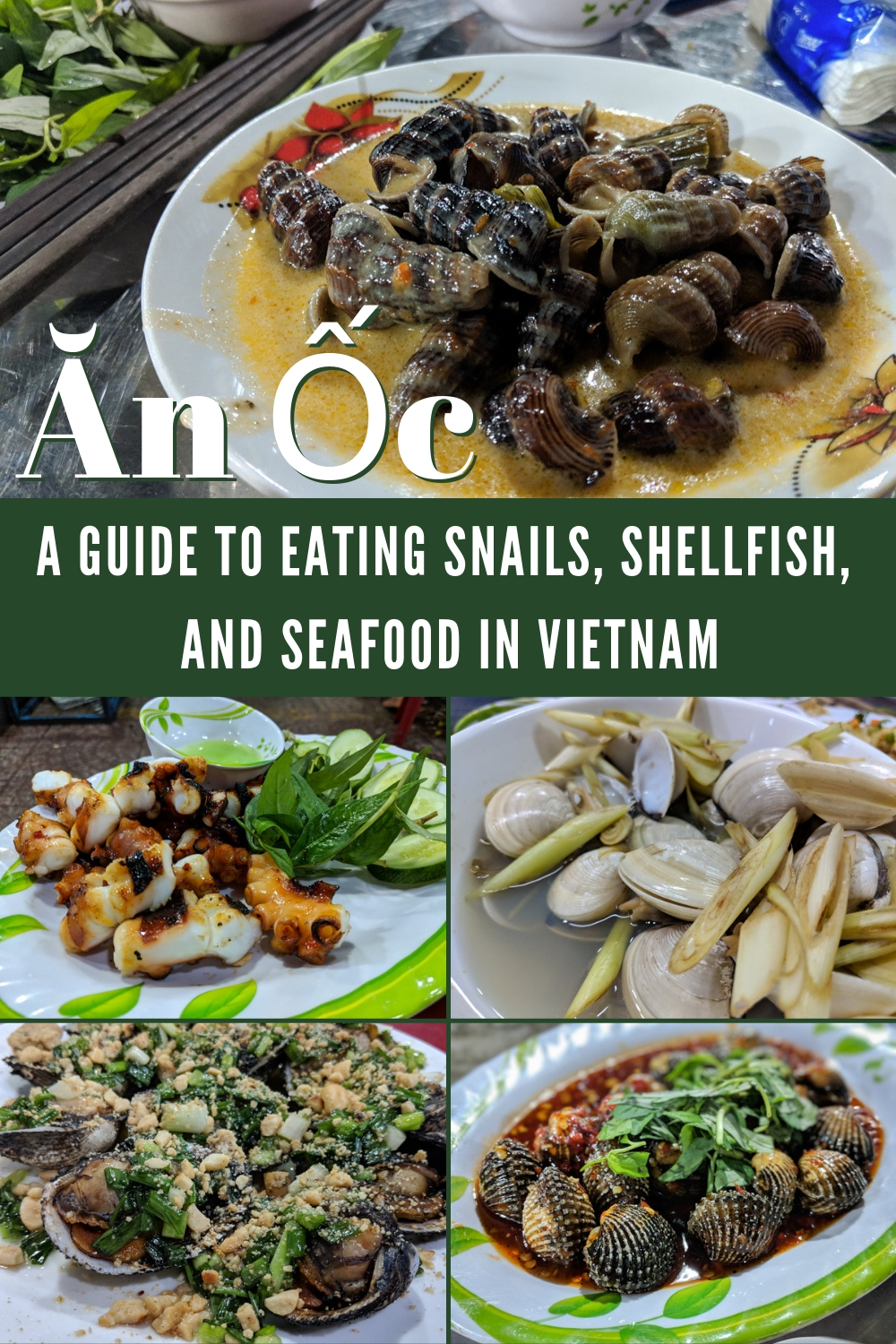 An Oc - A Guide to Ordering & Eating Snails, Shellfish, and Seafood in Vietnam
