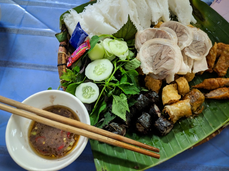 Hanoi, Vietnam: The Best Food and Where to Eat it - Bun Dau Mam Tom