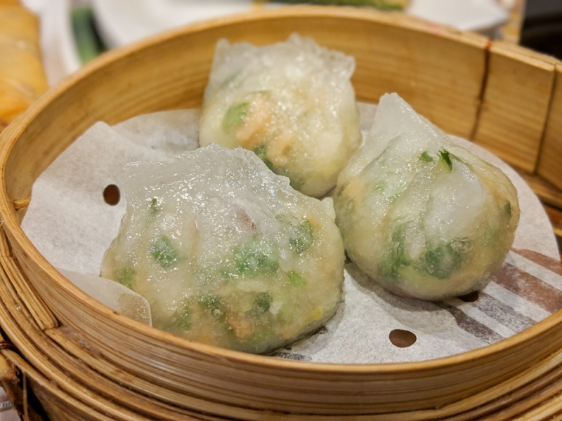 Michelin Star Dim Sum Restaurant in Hong Kong: Steamed Teochew Style Dumplings at Tim Ho Wan