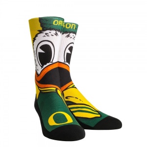 What tWhat to Pack for a Trip to Portland Oregon: What to Wear in Portland: NCAA Oregon Ducks Mascot Socks
