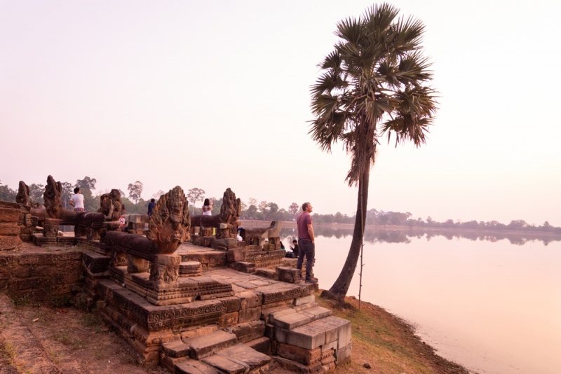 Angkor Wat Grand (Big) Circuit Tour: Srah Srang (Srassrang)
