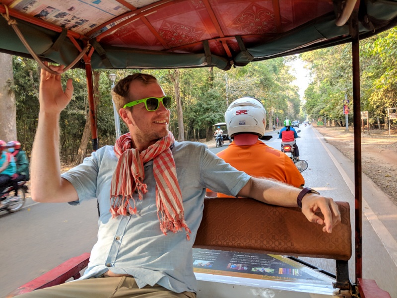 Guide to Angkor Wat, Cambodia: Best Temples to Visit - Riding in a Tuk Tuk