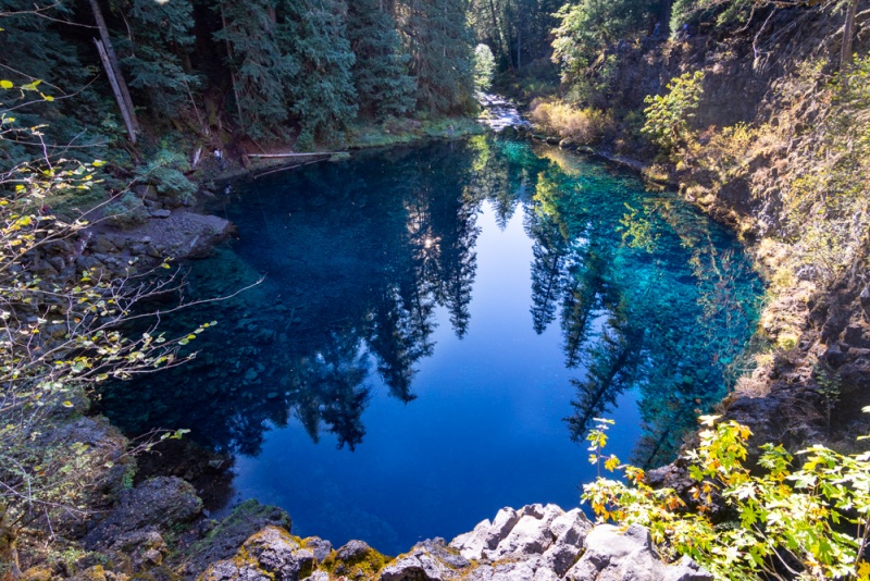 Oregon Road Trip, Best Places to Visit & See: Tamolitch Blue Pool
