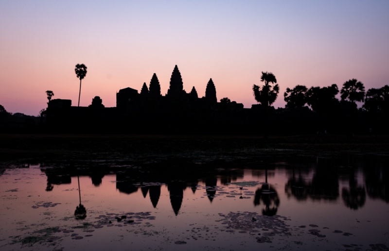 Tips for Visiting Angkor Wat, Cambodia (Things to Know): Sunrise at Angkor Wat