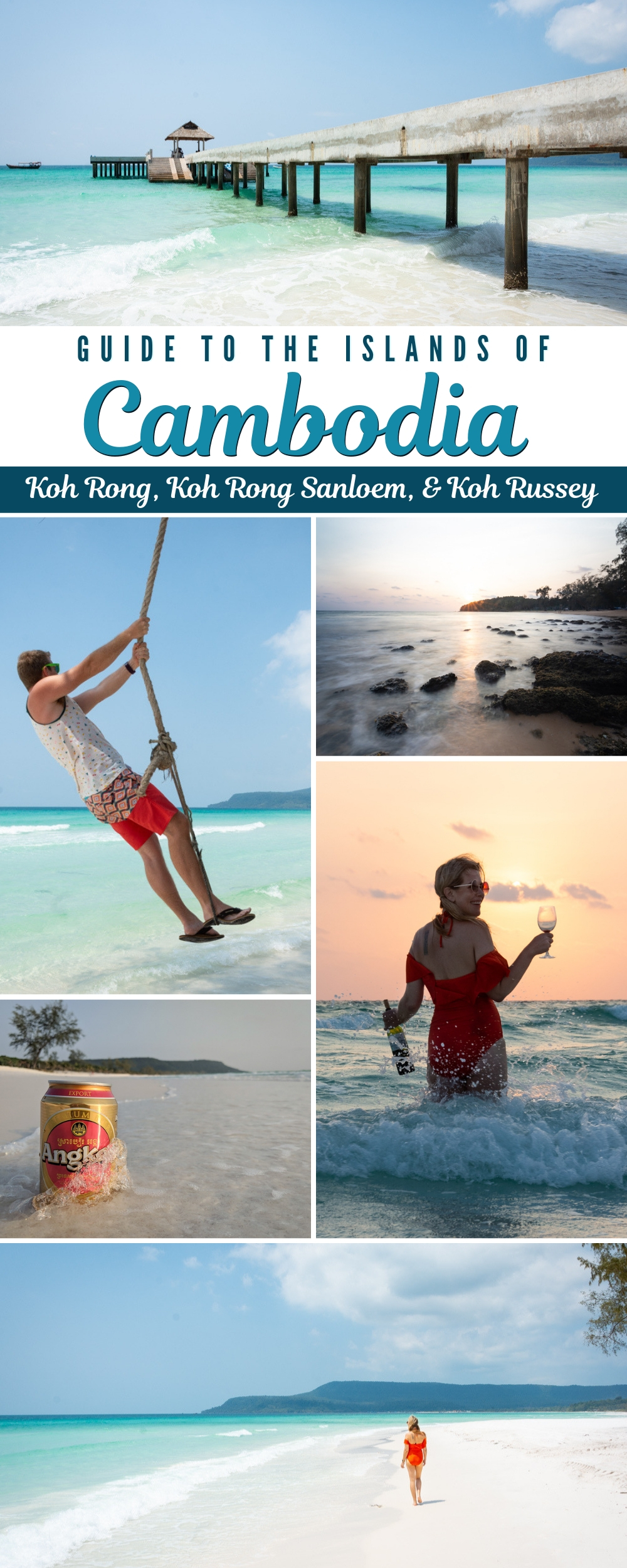 Best Islands and Beachs in Cambodia: Koh Rong, Kh Rong Sanleom, & Koh Russey