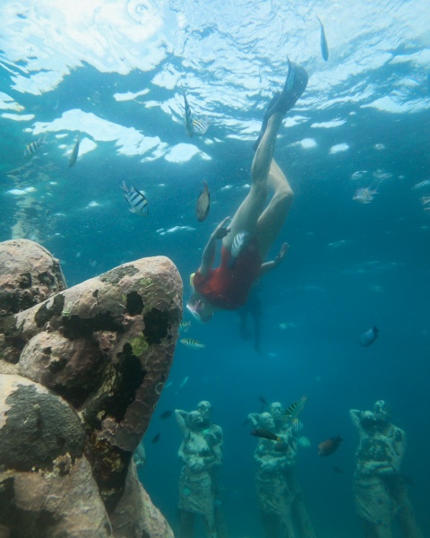 Best Things to do on the Gili Islands, Lombok, Indonesia: Snorkeling on Gili Meno