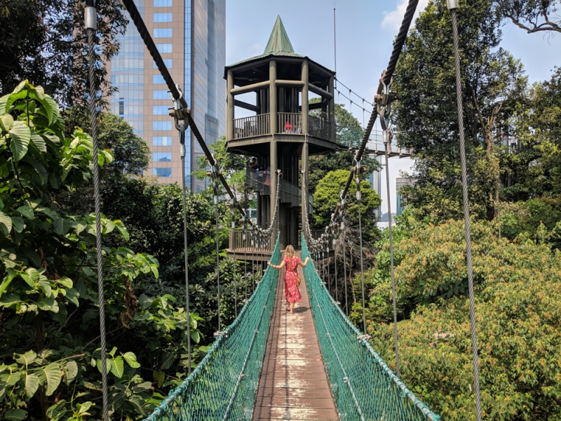 Top Things to Do & See in Kuala Lumpur, Malaysia: KL Eco Park Canopy Walk Hanging Bridges