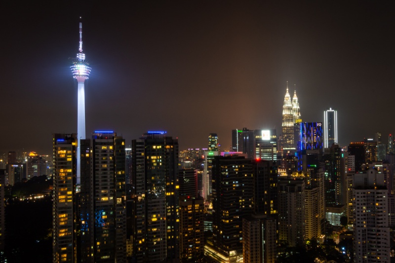 Top Things to Do & See in Kuala Lumpur, Malaysia: Skyline at Night