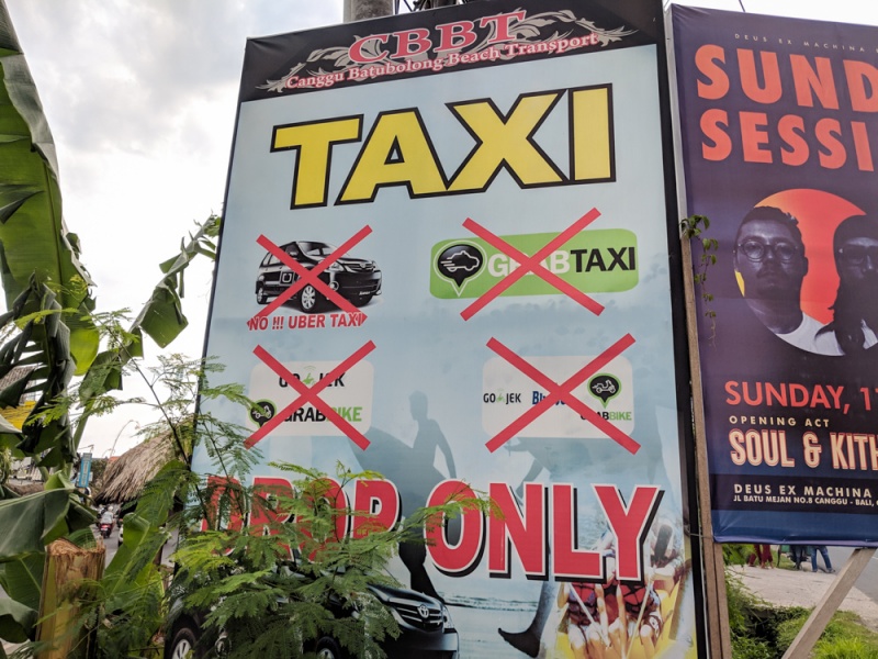 Bali, Indonesia - Things to Know & Tips for Visiting: Taxi Mafia