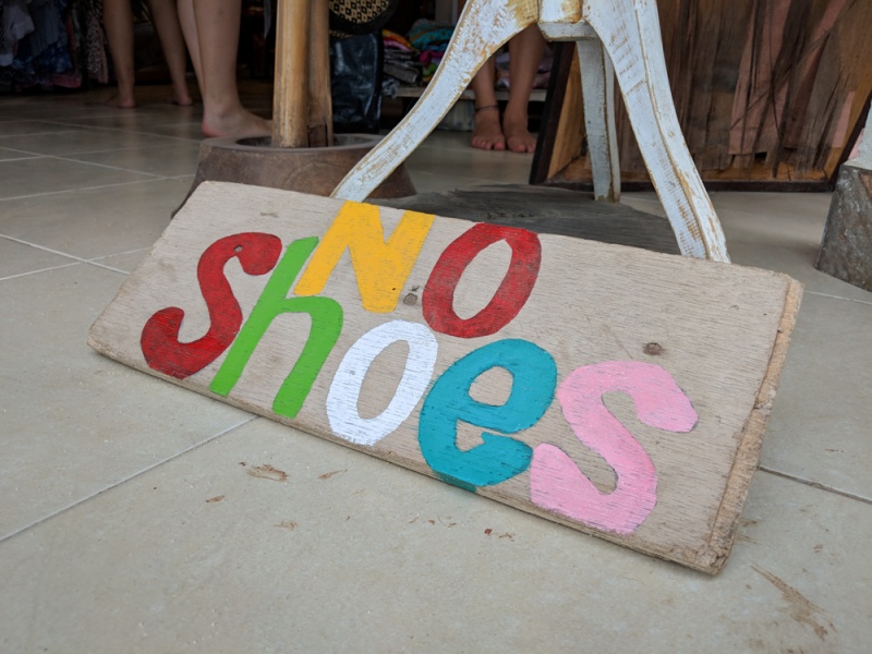 Best Things to do on the Gili Islands, Lombok, Indonesia: No Shoes