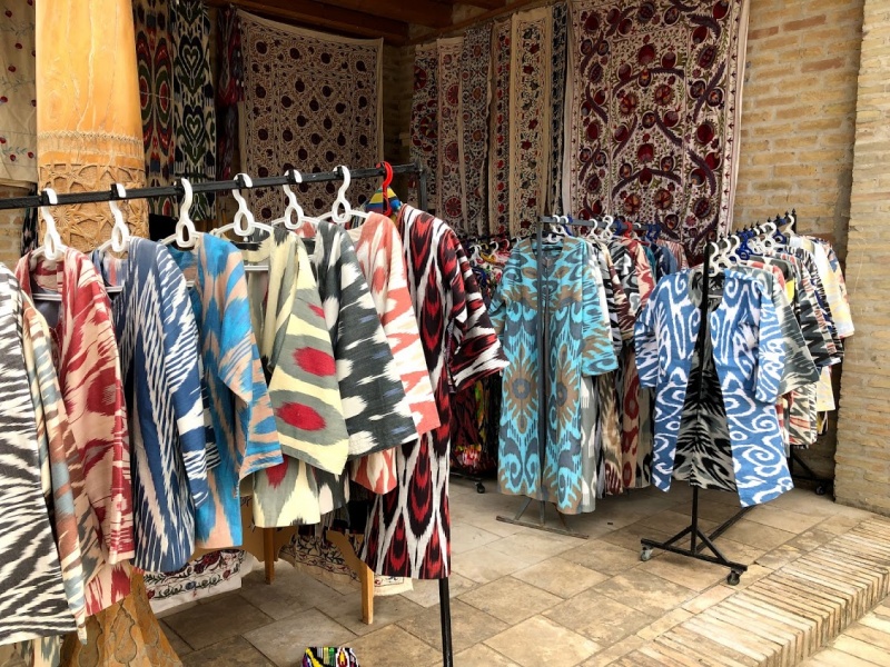 Guide to Shopping in Uzbekistan: What to Buy and How Much to Pay: Silk Ikat Jackets