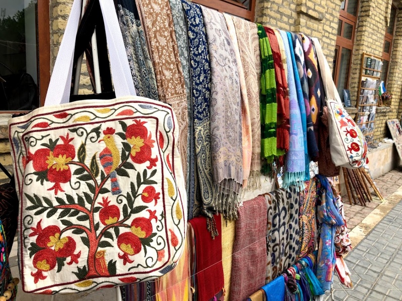 Guide to Shopping in Uzbekistan: What to Buy and How Much to Pay: Suzani Style Embroidered Bag