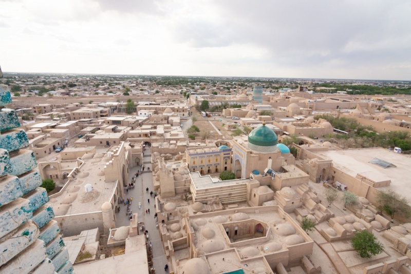 Khiva, Uzbekistan - Best Things to See & Do: View from the Islam Khoja Minaret