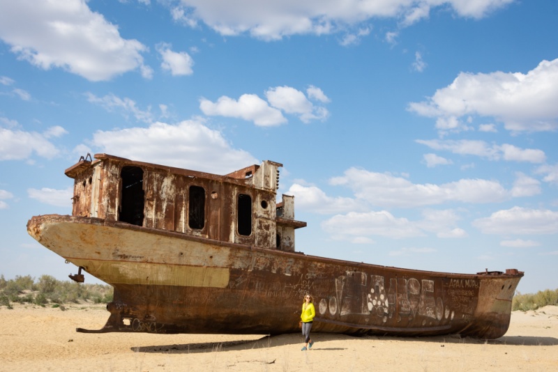 Muynak, Uzbekistan - Aral Sea Ship Cemetery
