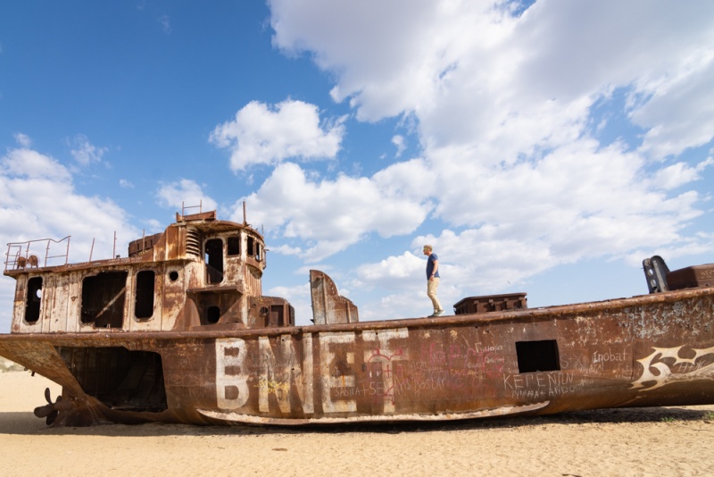 Muynak, Uzbekistan: Aral Sea Ship Cemetery