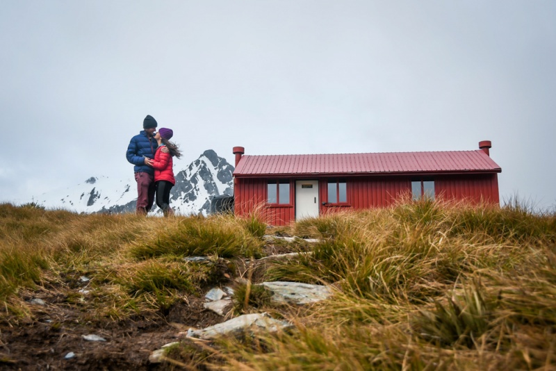 Best Things to do on New Zealand's South Island: Brewster Mountain Hut