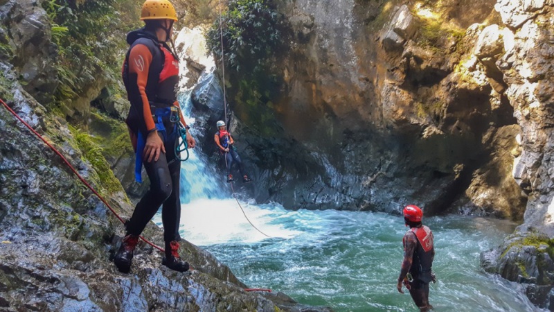 Best Things to do on New Zealand's South Island: Queenstown Canyoneering