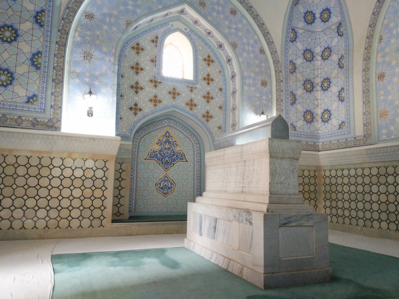 Shahrisabz (Shakhrisabz), Uzbekistan: Mausoleum in the Dorut Tilovat Complex