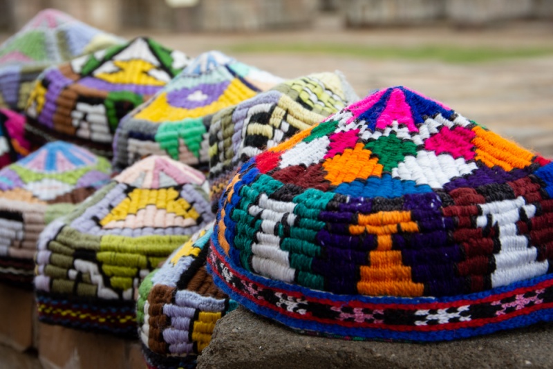Shopping in Uzbekistan - What Souvenirs to Buy: Knit Hats