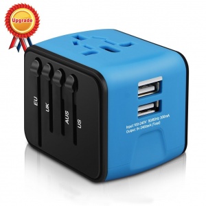 What to Pack for a Vacation in Uzbekistan: Haozi Universal Travel Power Adapter
