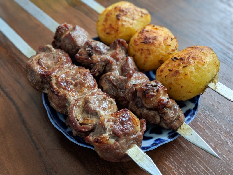 Uzbekistan Food - Best Local Uzbek Dishes to Try: Shashlik Meat Kebabs