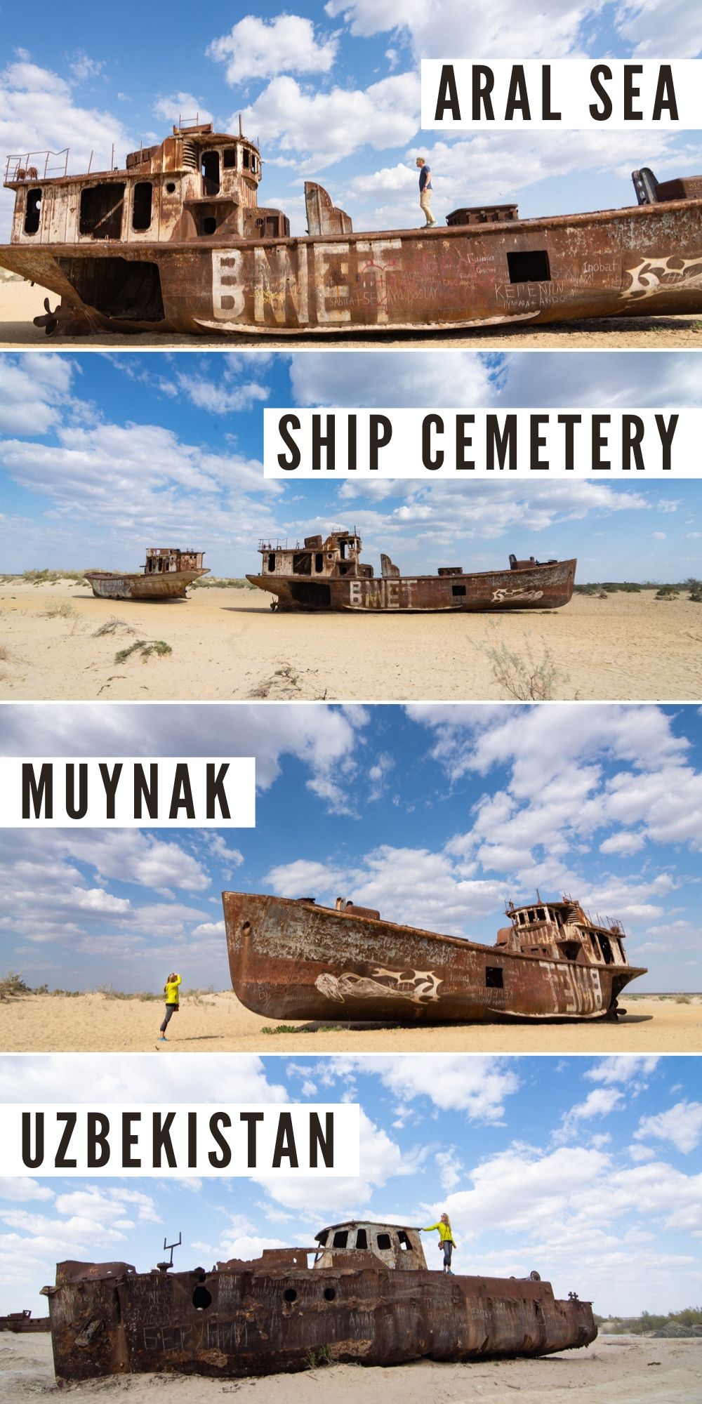 Aral Sea Ship Cemetery, Muynak, Uzbekistan