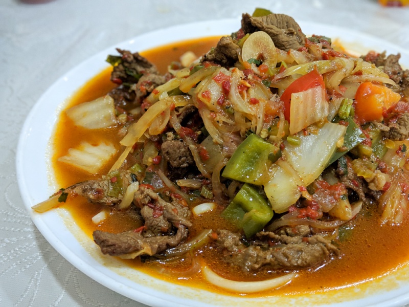 Uzbekistan Food - Best Local Uzbek Dishes to Try: Lagman or Lagmon