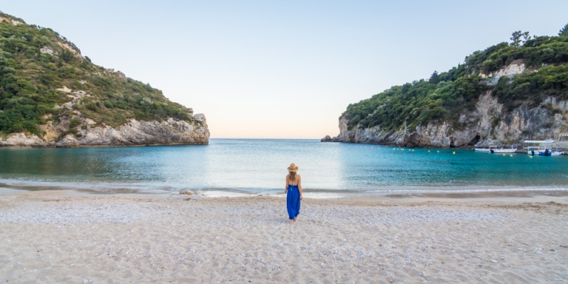 Best Beaches in the Balkans: Paleokastritsa, Corfu, Greece