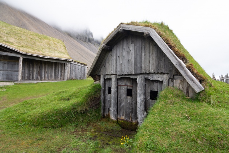 The Best Iceland Itinerary: Old Farm at Vestrahorn