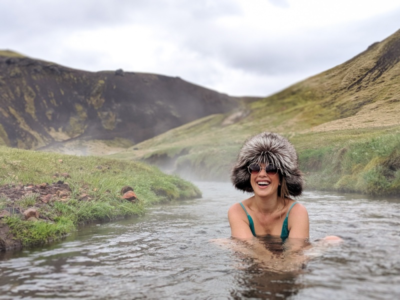 Iceland Ring Road Itinerary: Reykjadalur Thermal River