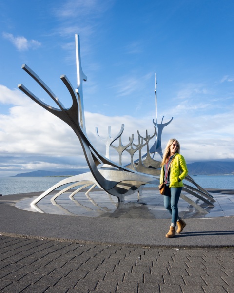Iceland - Two Week Itinerary: Sun Voyager Statue in Reykjavik