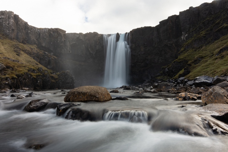Two Week Iceland Itinerary: Gufu Waterfall